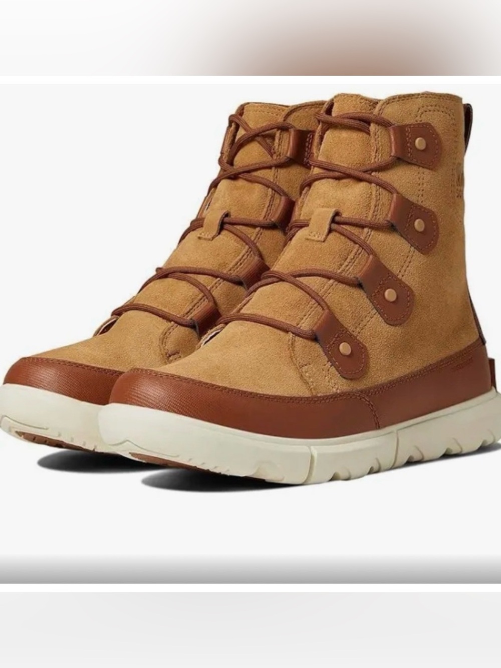 Sorel Men’sNM4499 Explorer Lace Up Men Waterproof Leather Boots Size 8.5
